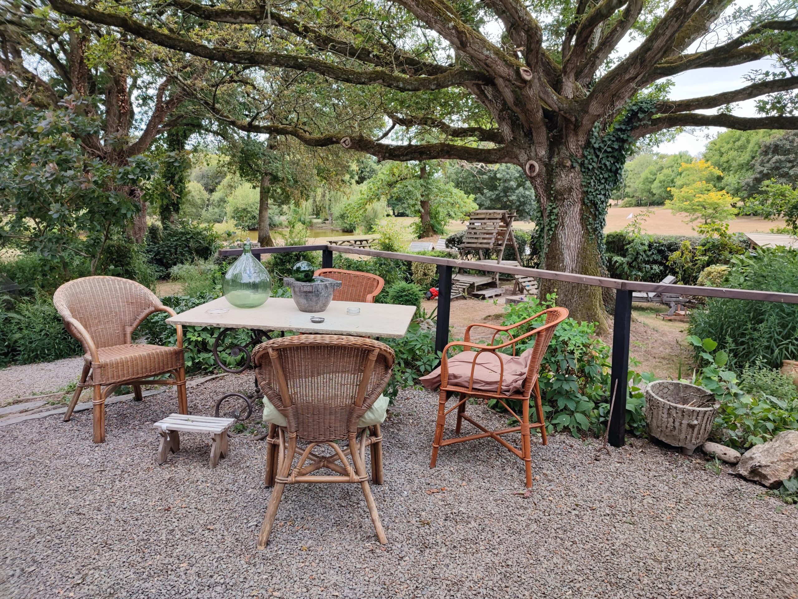 terrasse swin golf rougé